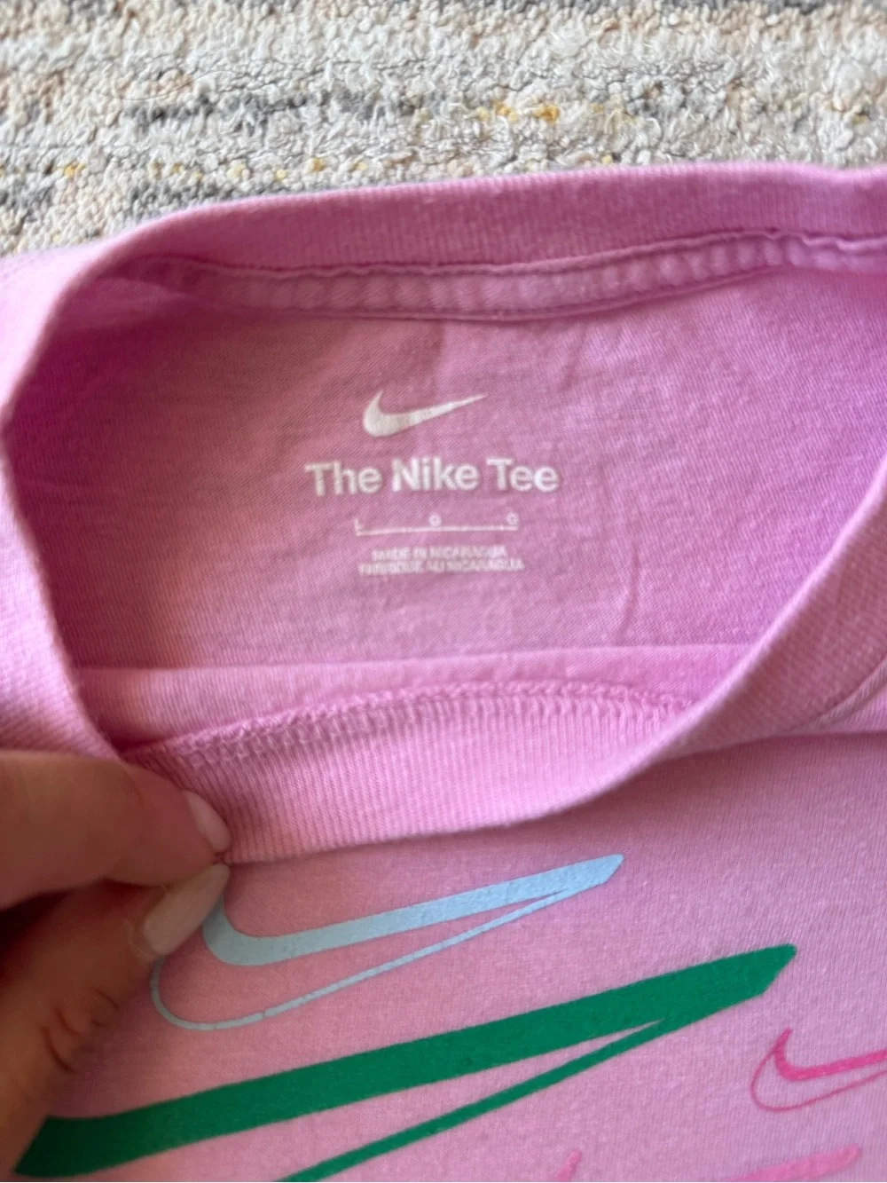 Nike kids Pink Tee